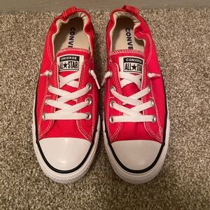 Shoreline Chuck Taylors. Can wear with or without socks.